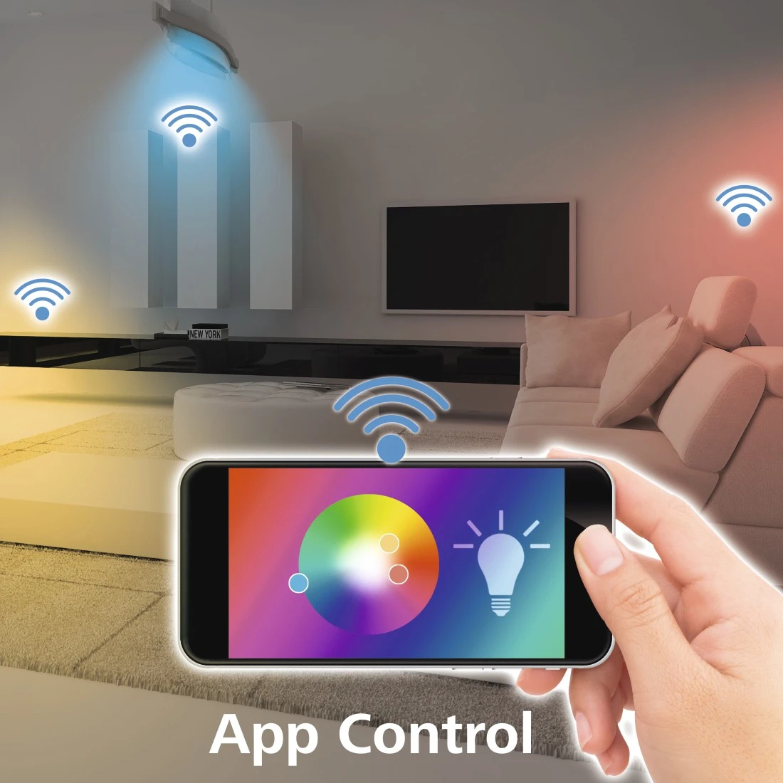 Hama 00176635 smart lighting Smart bulb Wi-Fi – image 4