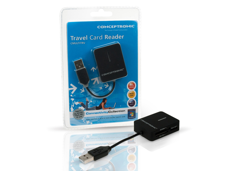 Conceptronic Travel Multi Card Reader – image 5