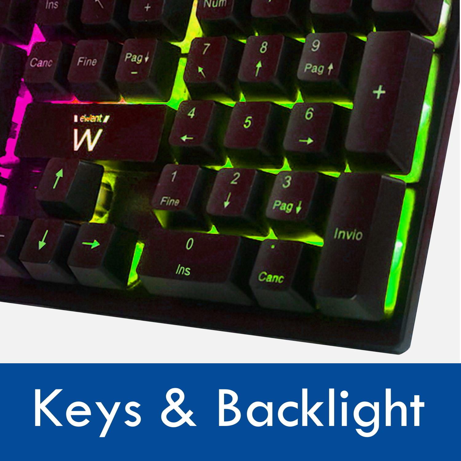Ewent PL3319 keyboard Gaming USB QWERTY Portuguese Black – image 6