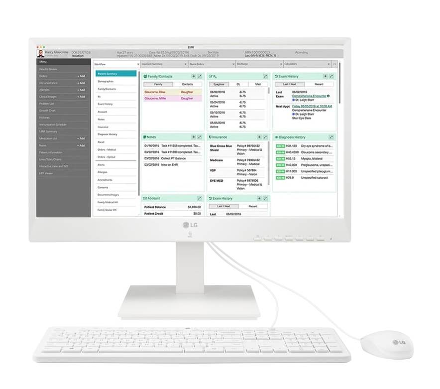 LG 24CN670NK6A All-in-One PC/workstation Intel® Celeron® J4105