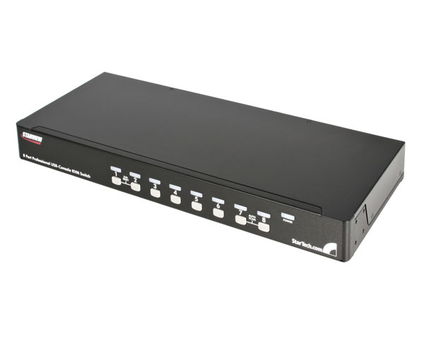 StarTech.com SV831DUSBA KVM switch Black