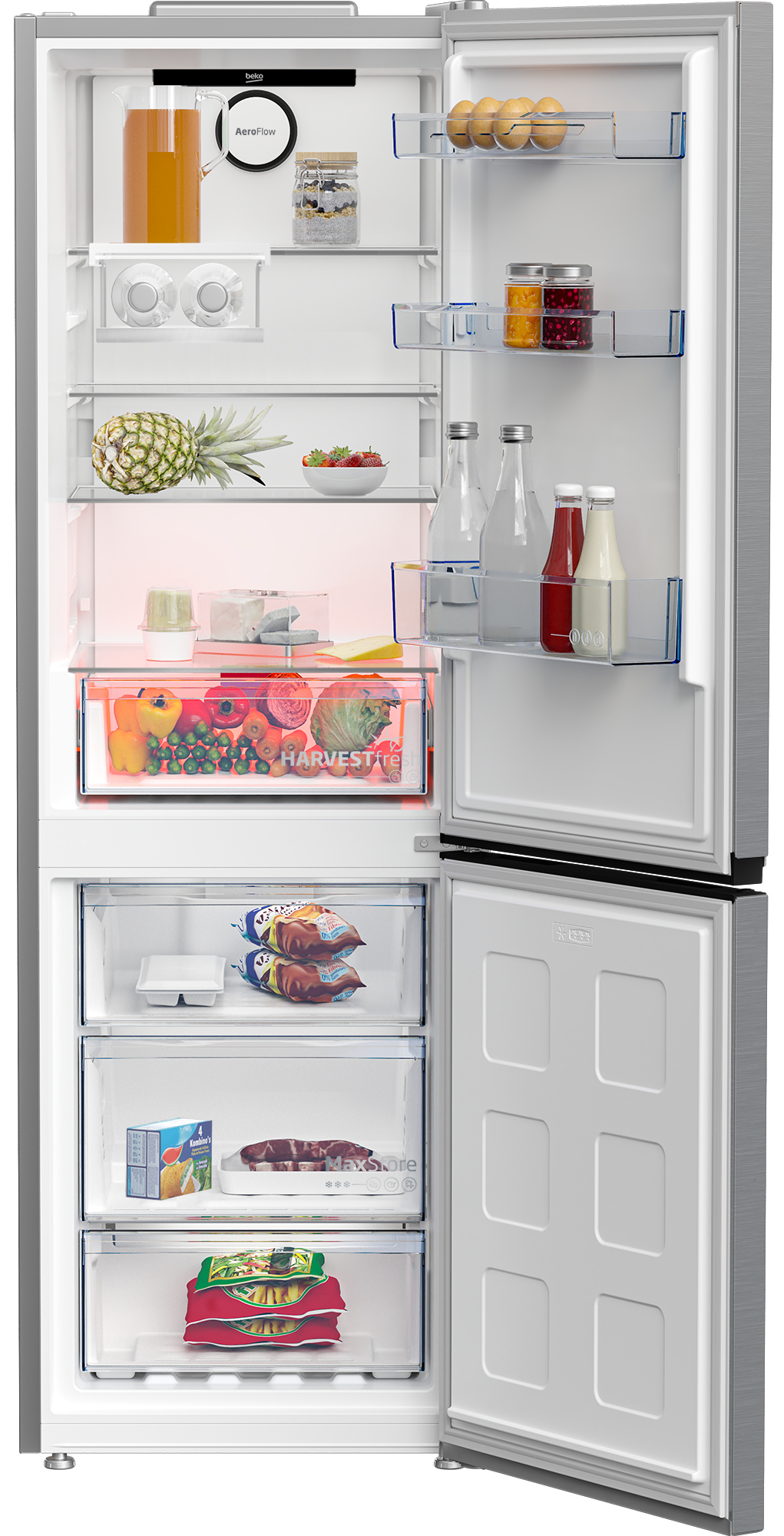 Beko B5RCNA365HXB fridge-freezer Freestanding – image 4