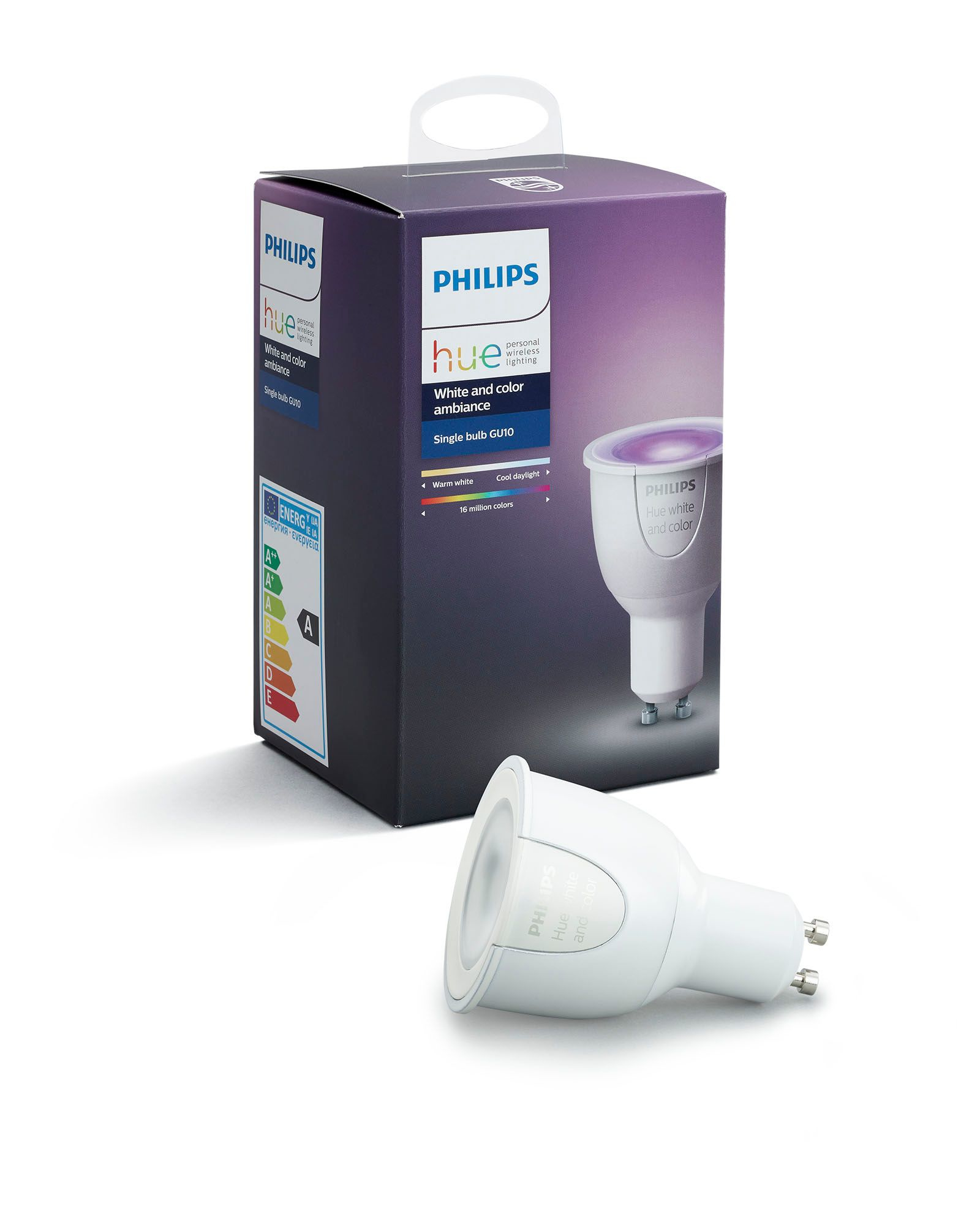 Philips by Signify Philips Hue White and colour ambience Single bulb GU10 – image 4