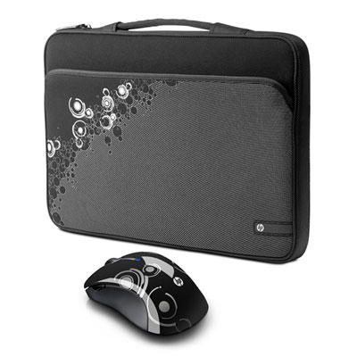 HP BNU566AAB laptop case Sleeve case Black, Grey