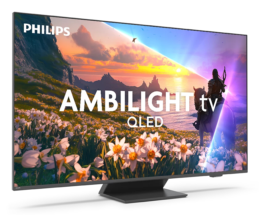 TV Philips QLED 65PUS8600 65 4K UltraHD 120Hz Smart TV Titan OS HDR10 Ambilight — photo 3