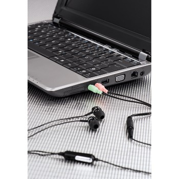 Hama 00053961 headphones/headset Wired In-ear USB Type-A Black – image 3