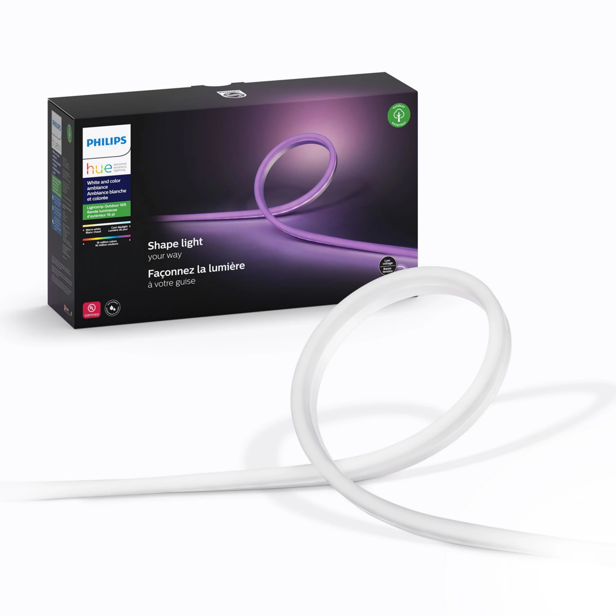 Philips by Signify Philips Hue White and colour ambience 046677530938 smart lighting Smart strip light – image 1