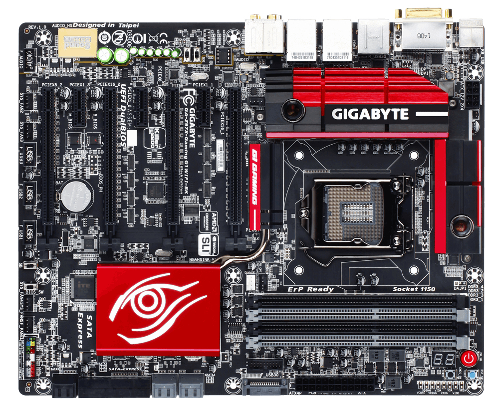 GIGABYTE GA-Z97X-Gaming G1 WIFI-BK (rev. 1.0)