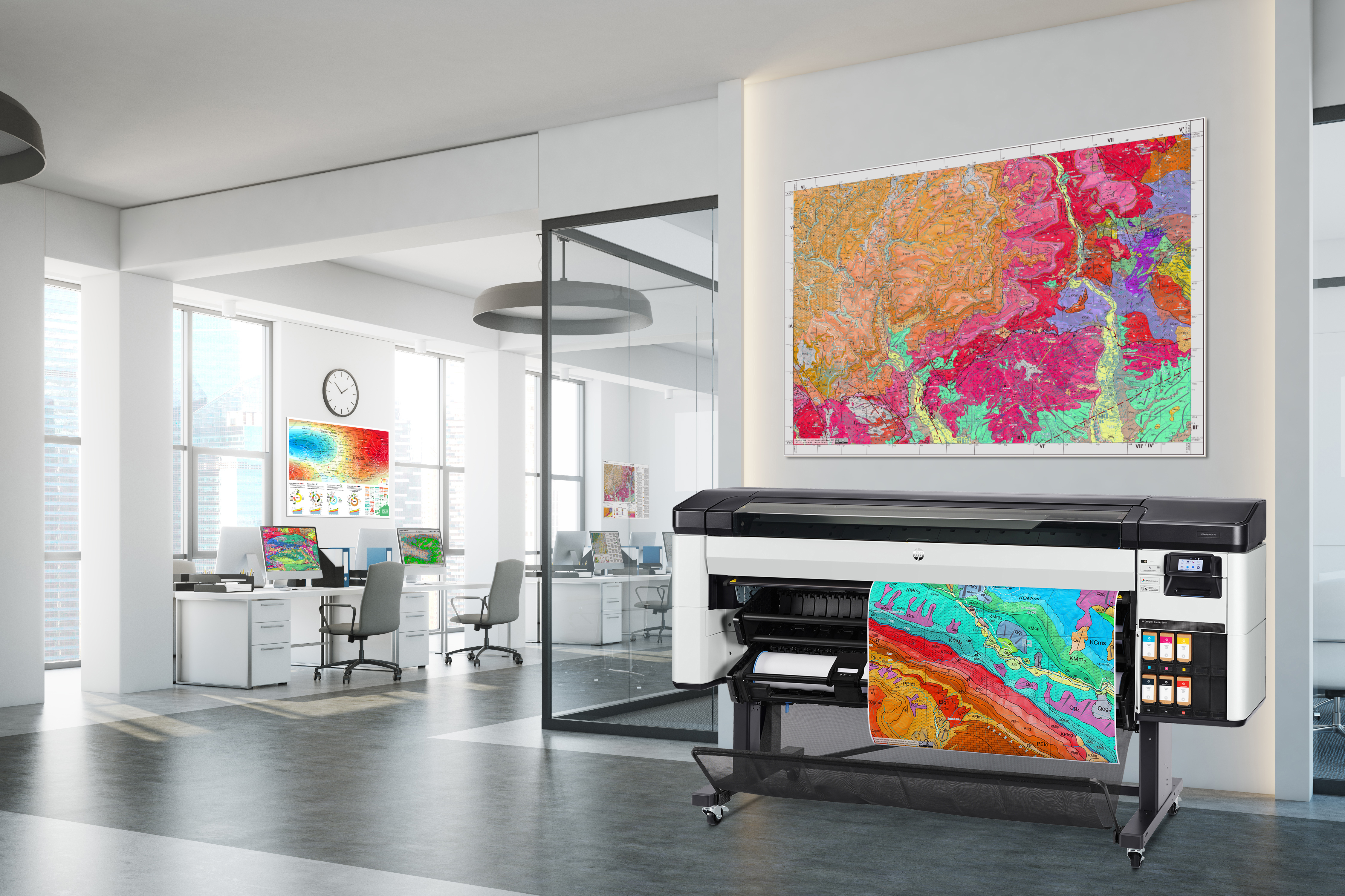 HP Designjet Z6 Pro 64-in Printer. Print technology: Thermal inkjet, Maximum resolution: 2400 x 1200 DPI, Page description