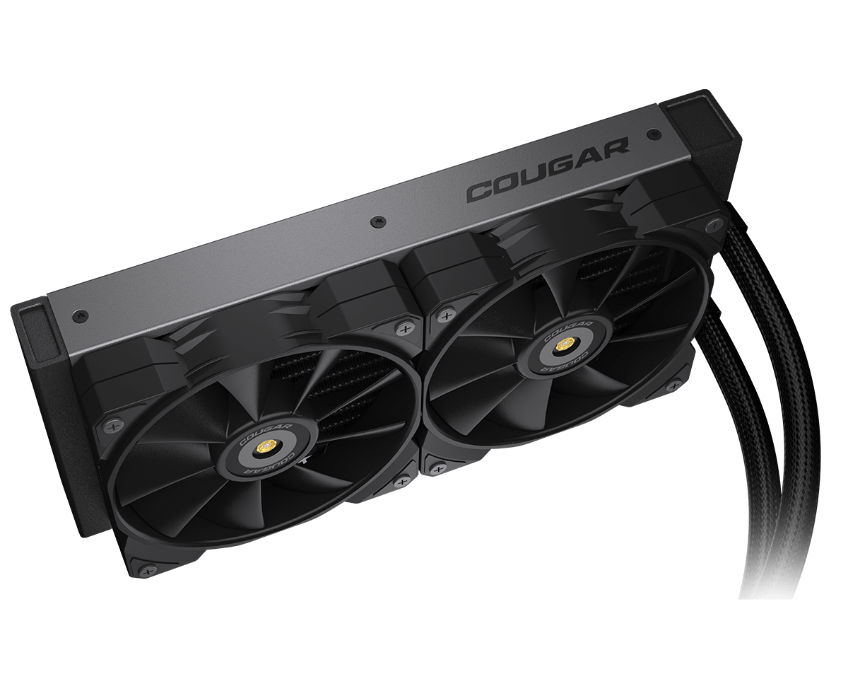 Enfriamiento Líquido COUGAR POSEIDON-GT 240 - 2 Ventiladores - 2000 RPM- ARGB - 3MAQS240.0001 Enfriamiento Líquido COUGAR POSEIDON-GT 240 - 2 Ventiladores - 2000 RPM- ARGB - 3MAQS240.0001