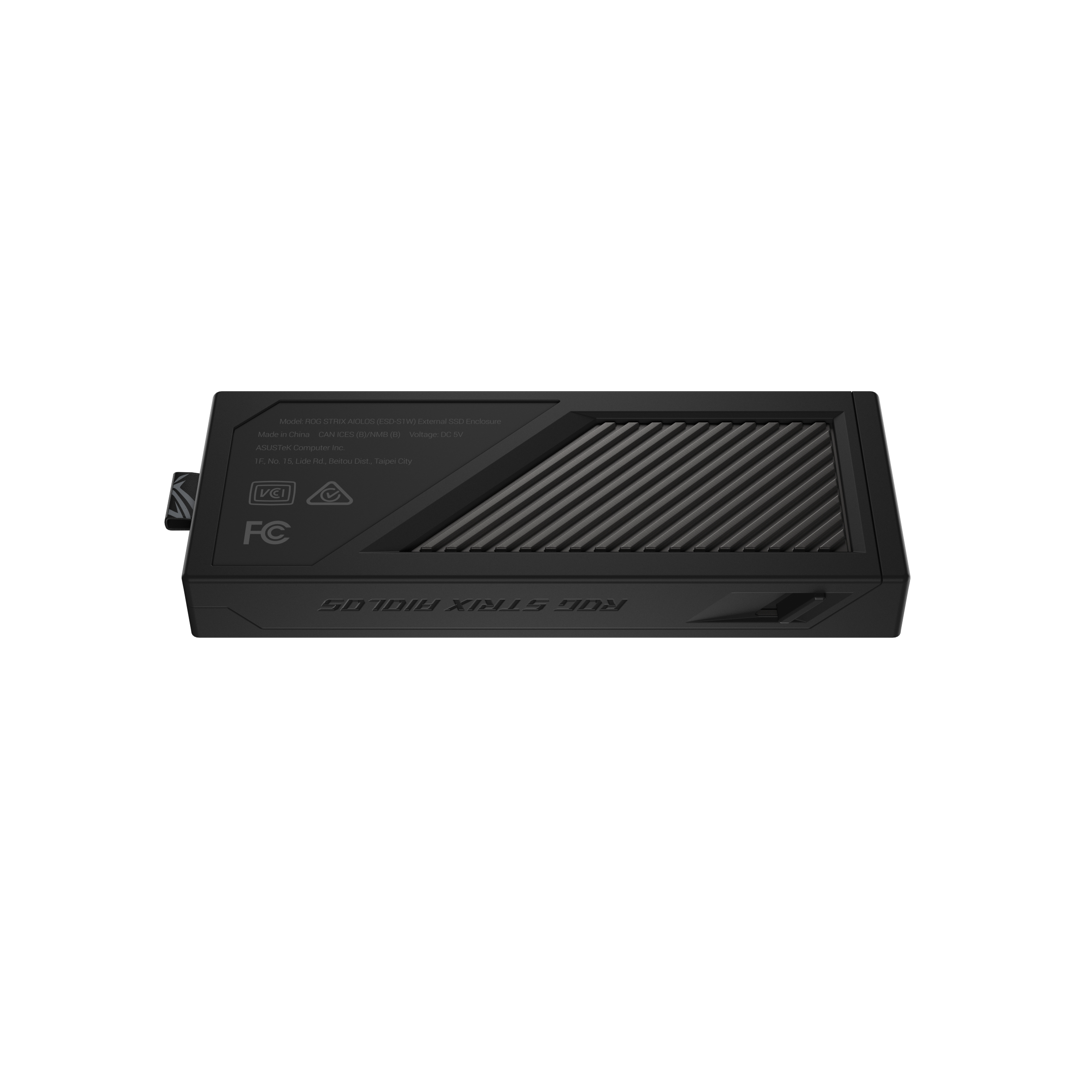 Asus Geh USB ROG STRIX AIOLOS SSD Speichergehäuse Solid State Drives