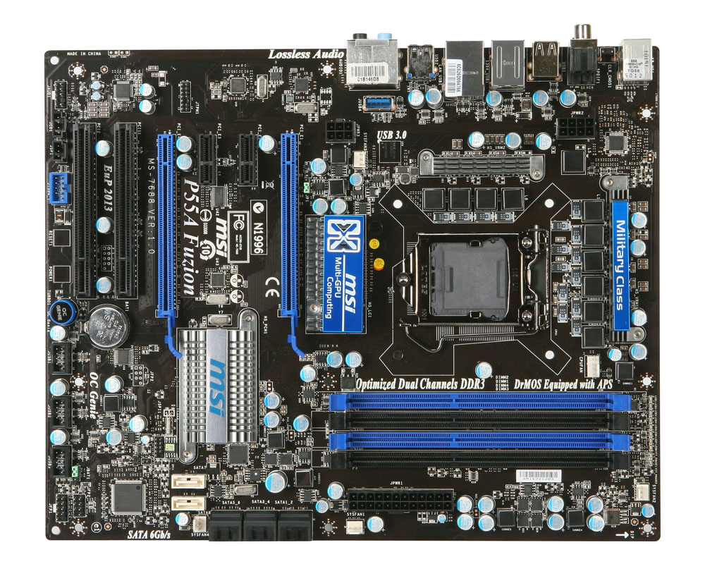 MSI P55A Fuzion – image 1