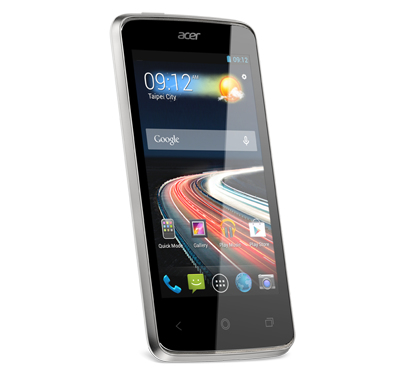 Acer Liquid Z4 10.2 cm (4") Dual SIM Android 4.2 0.5 GB 4 GB White – image 2