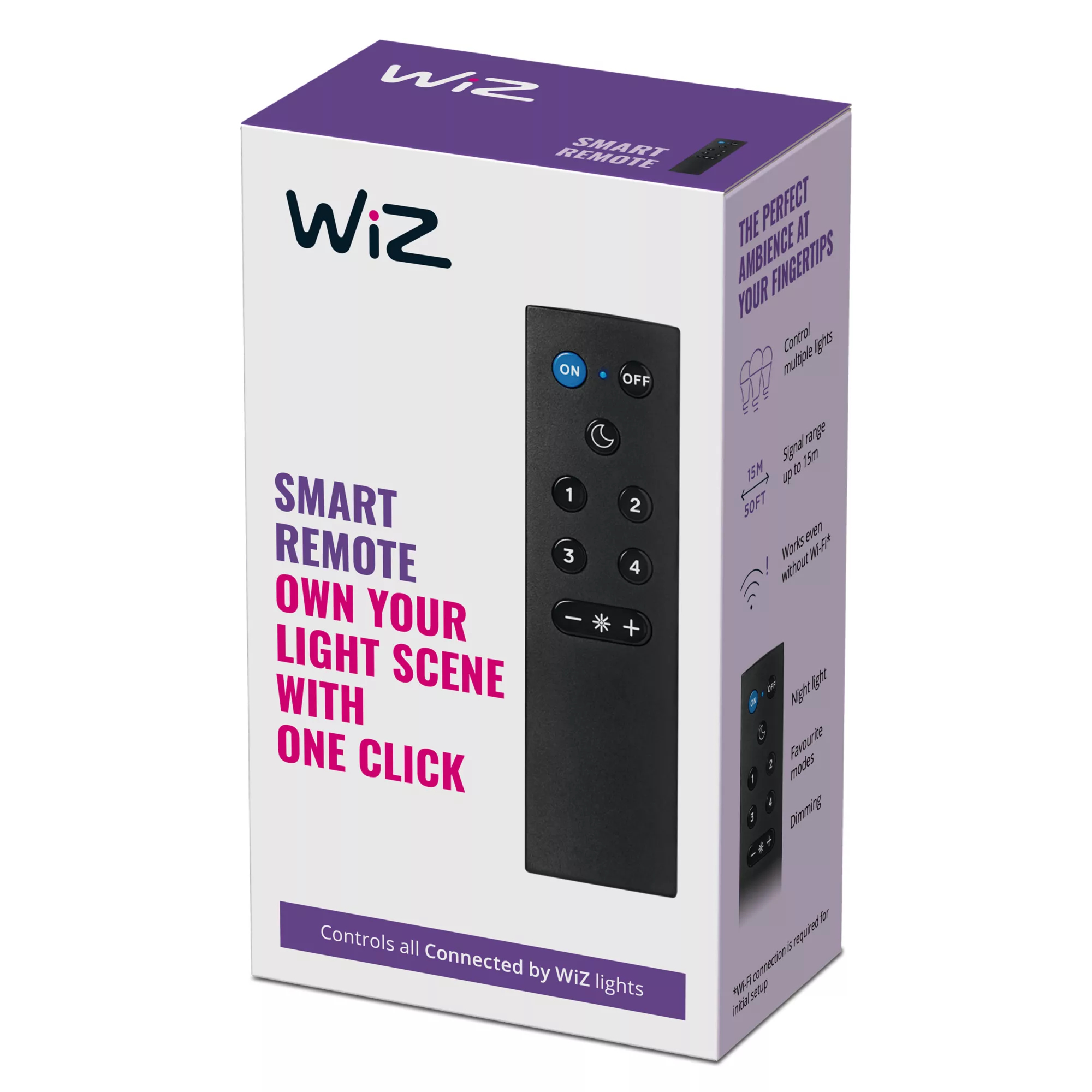 WiZ 8718696466186A remote control Wi-Fi/Bluetooth – image 2