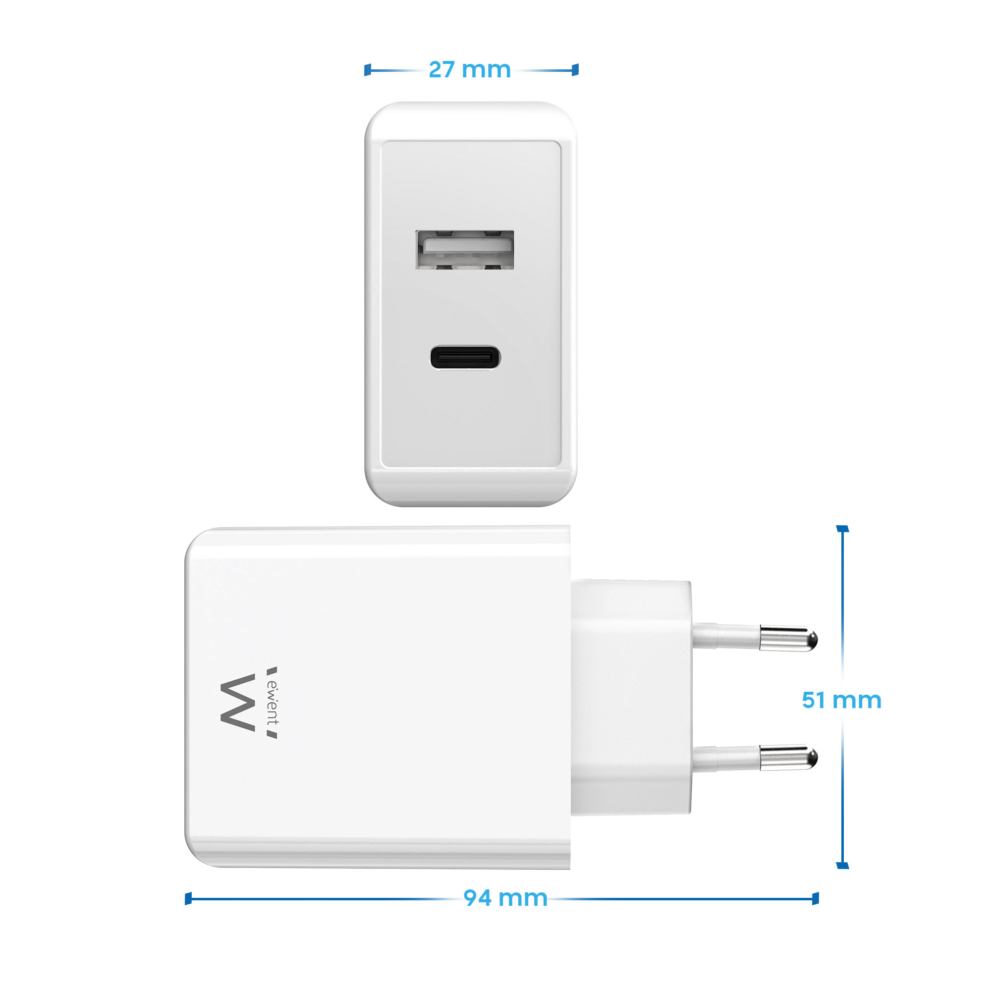 Ewent EW1328 mobile device charger Universal White AC Fast charging Indoor – image 9