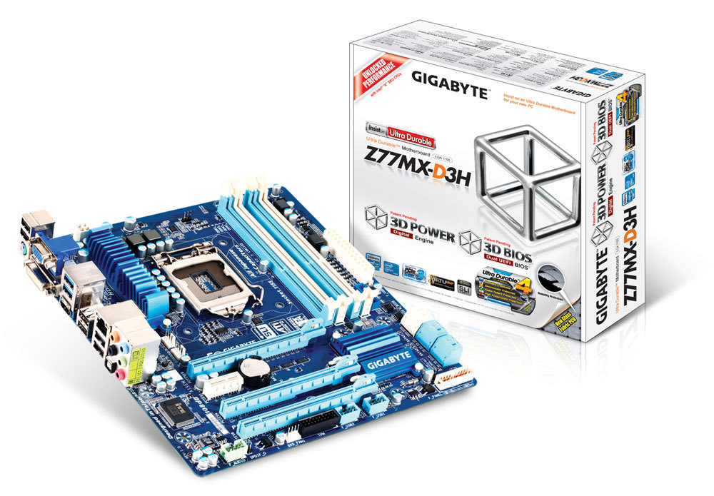 GIGABYTE GA-Z77MX-D3H motherboard LGA 1155 (Socket H2) micro ATX – image 3