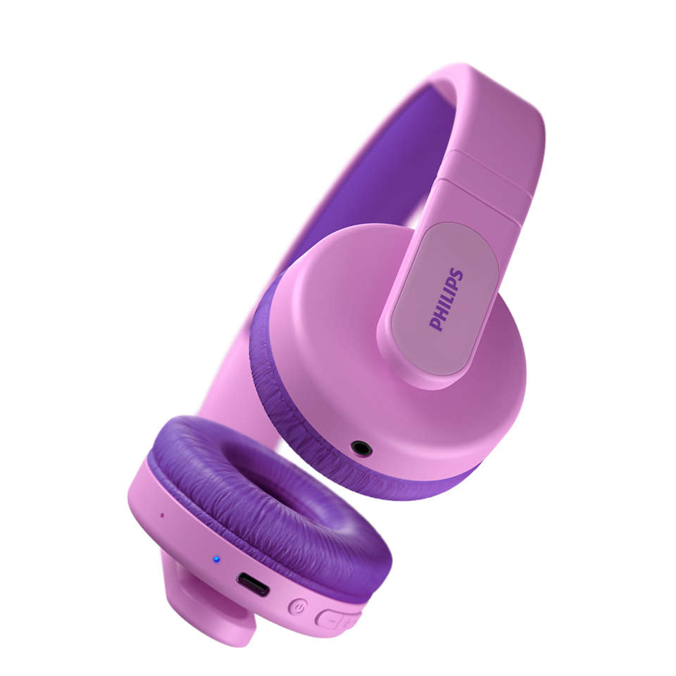 Philips TAK4206PK/00 headphones/headset Wired & Wireless Head-band Calls/Music USB Type-C Bluetooth Pink – image 2