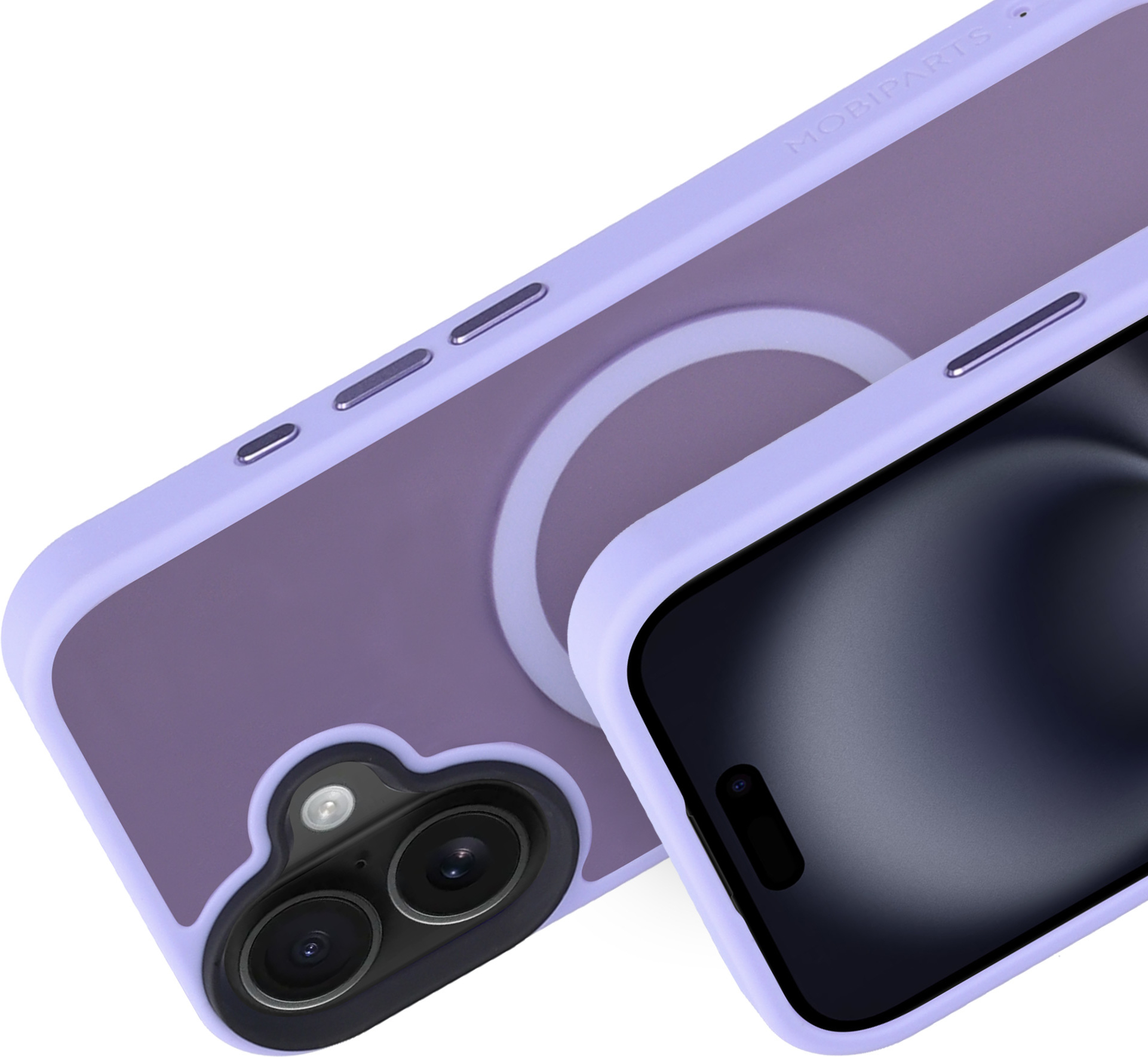Mobiparts Hardcover Apple iPhone 16 Satin Lila (Magsafe Compatible) – image 2