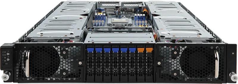 GIGABYTE G292-Z22 AMD SoC Socket SP3 Rack (2U) Black, Steel – image 2