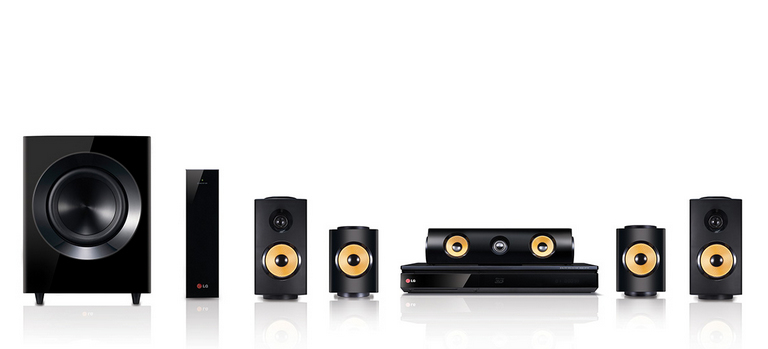 LG BH7240BW home cinema system 5.1 channels