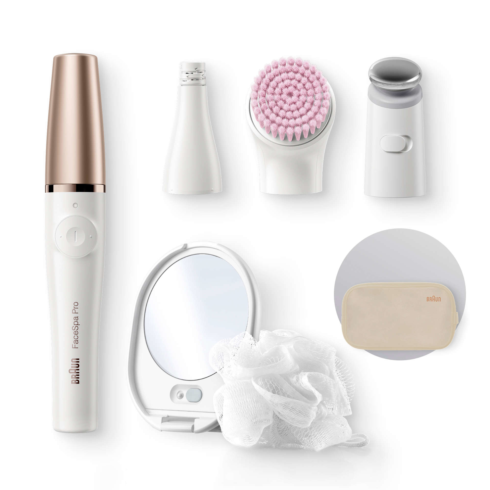 Braun FaceSpa Pro 81702654 epilator Bronze, White – image 7