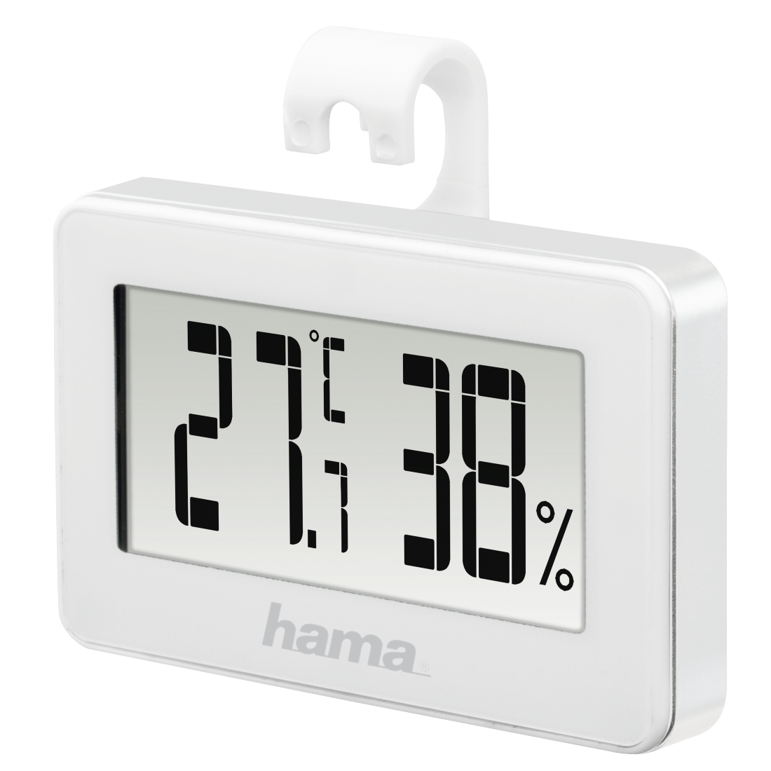 Hama 00186363 digital weather station White Battery