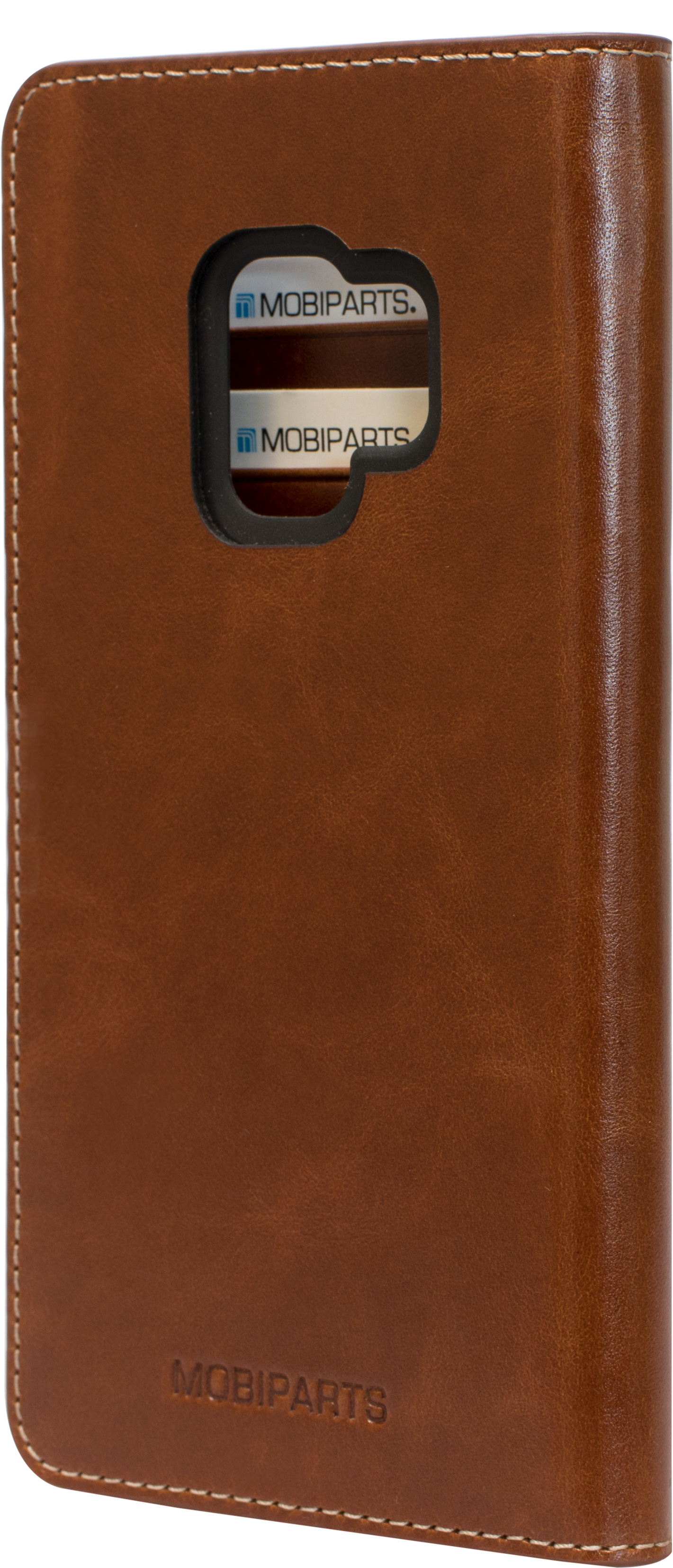 Mobiparts Excellent Wallet Case Samsung Galaxy S9 Oaked Cognac – image 3