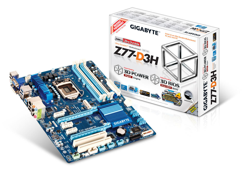 GIGABYTE GA-Z77-D3H motherboard LGA 1155 (Socket H2) ATX – image 3