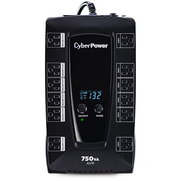 CyberPower AVRG750LCD uninterruptible power supply (UPS) Line-Interactive 0.75 kVA