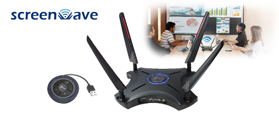 j5create AC2100 Dual Band ScreenWave Router – image 2
