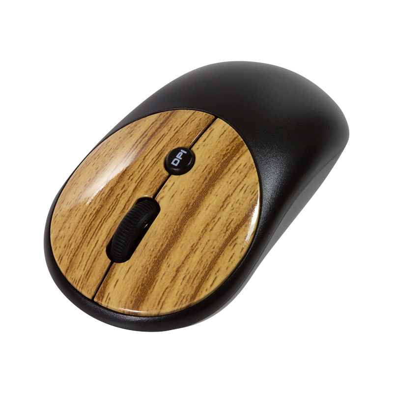 LogiLink ID0176 keyboard Mouse included Home RF Wireless QWERTZ German Black, Wood – image 7