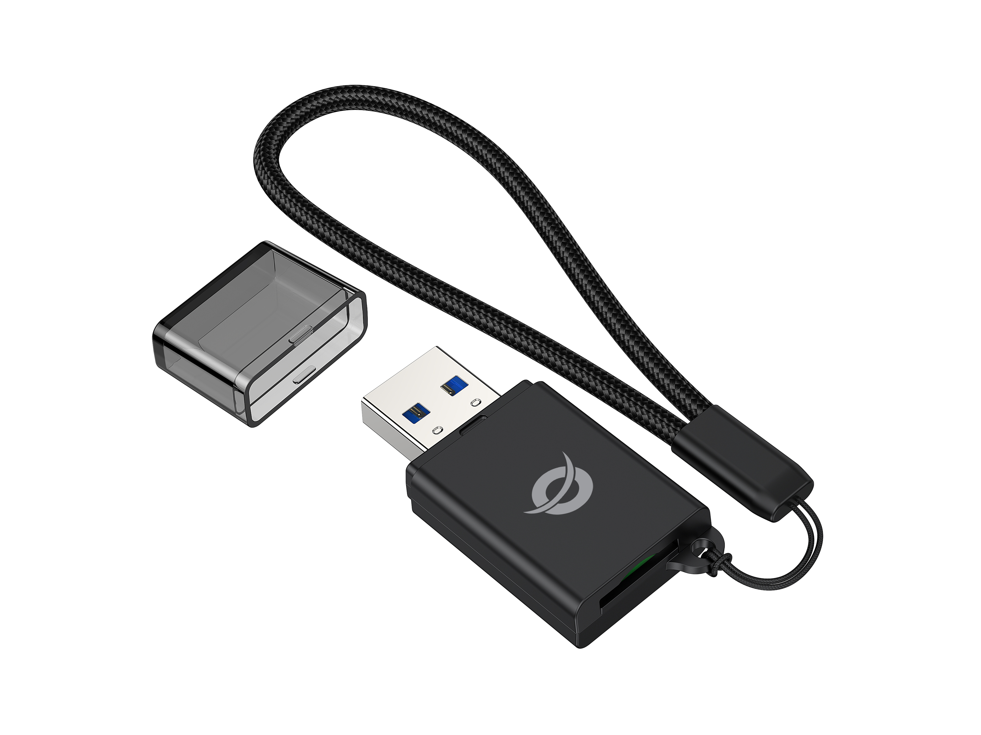 Conceptronic BIAN07B lettore di schede USB 3.2 Gen 1 (3.1 Gen 1) Type-A Nero