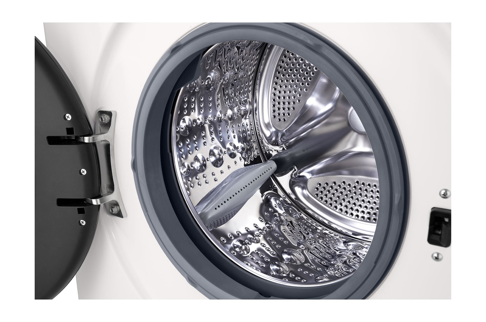 LG F854B16WHS washer dryer Freestanding Front-load White – image 4
