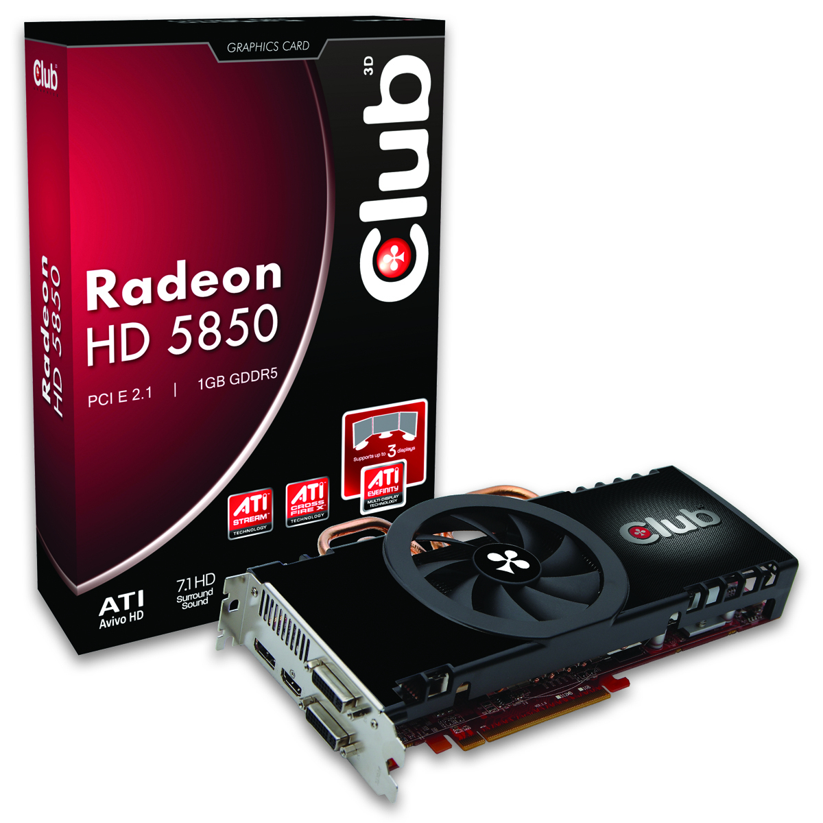 CLUB3D CGAX-58524FDP graphics card AMD