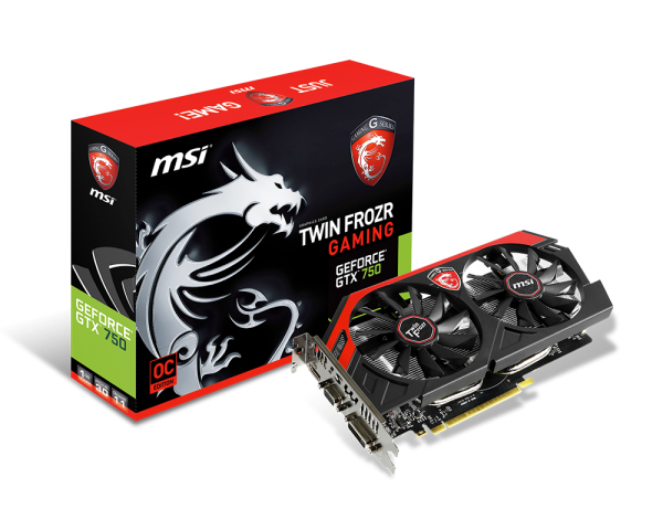 MSI N750TF-1GD5/OC graphics card NVIDIA GeForce GTX 750 – image 2