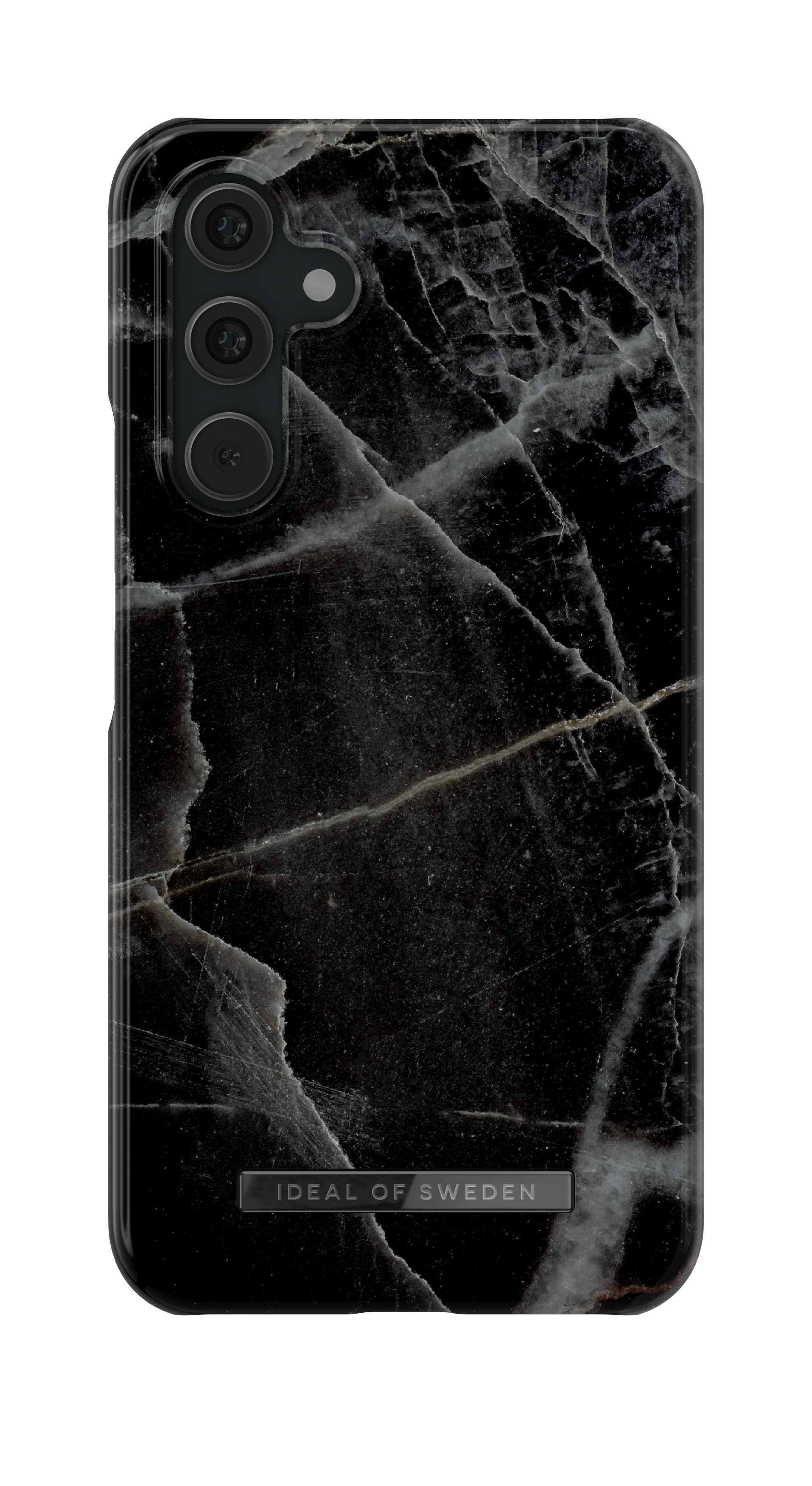 iDeal of Sweden Printed Case Galaxy A54 Black Thunder Marble – image 2