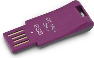 Kingston Technology 2GB, DataTraveler Mini Slim, Pink