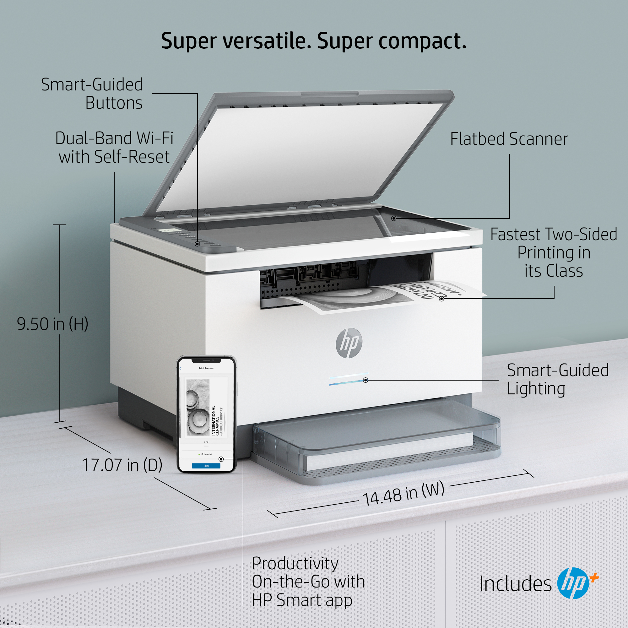 HP LaserJet MFP M234dwe Printer – image 4