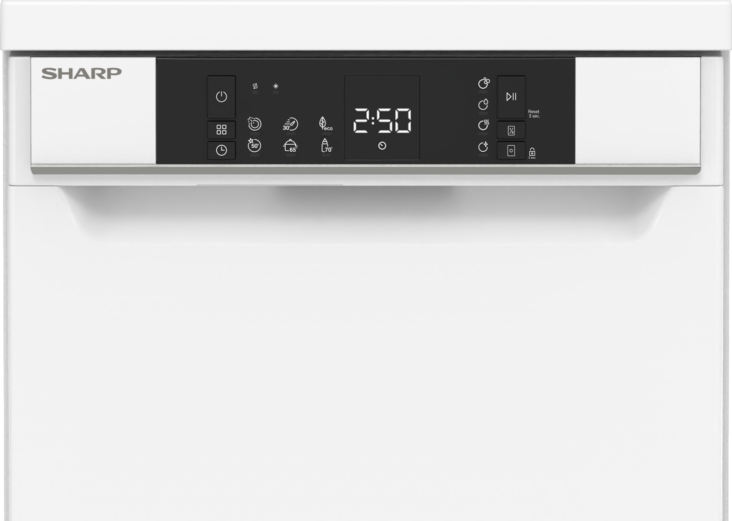 Sharp QW-NS1EF49E0W-EN dishwasher 10 place settings – image 6