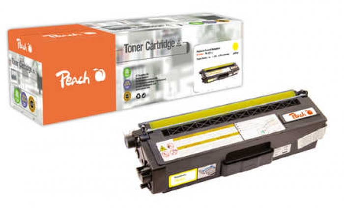 Peach 112065 toner cartridge 1 pc(s) Compatible Yellow