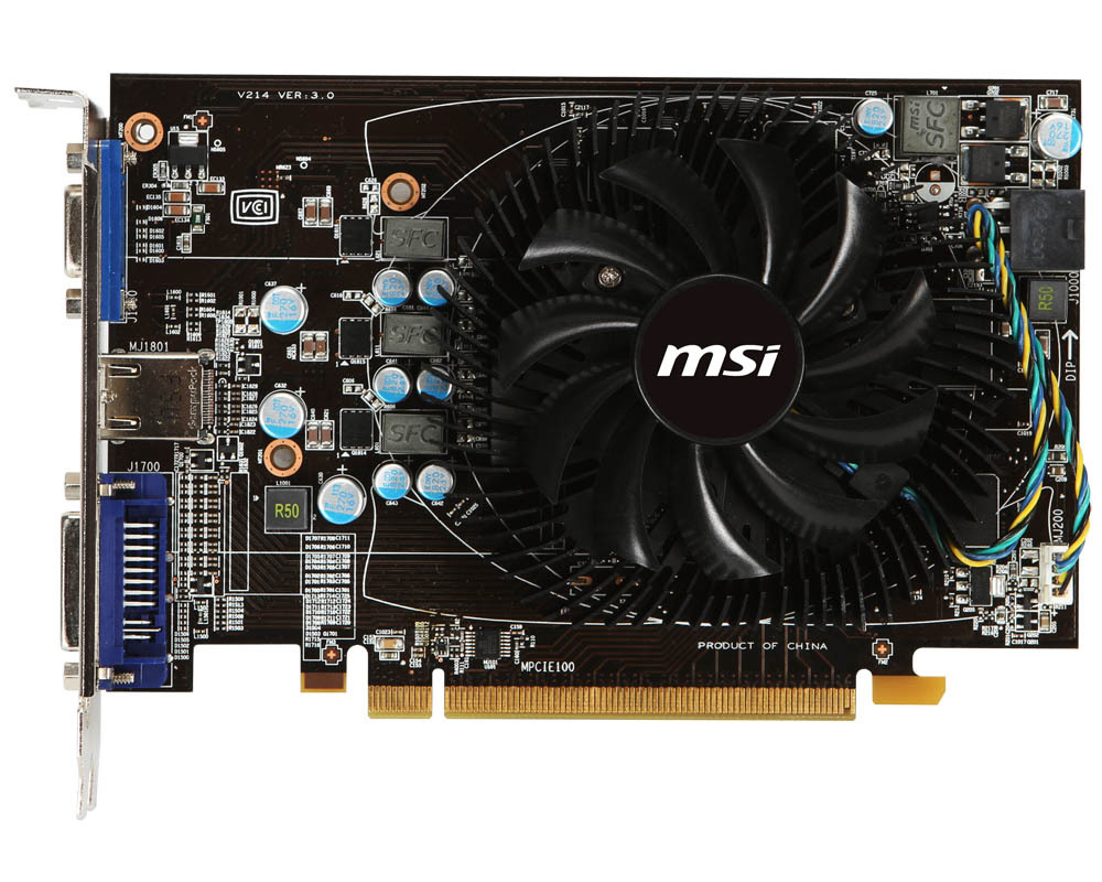 MSI R6770-MD1GD5 graphics card AMD Radeon HD6770 – image 4