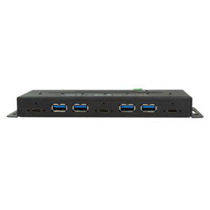 LogiLink UA0319 interface hub USB 3.2 Gen 2 (3.1 Gen 2) Type-C 10000 Mbit/s Black – image 3