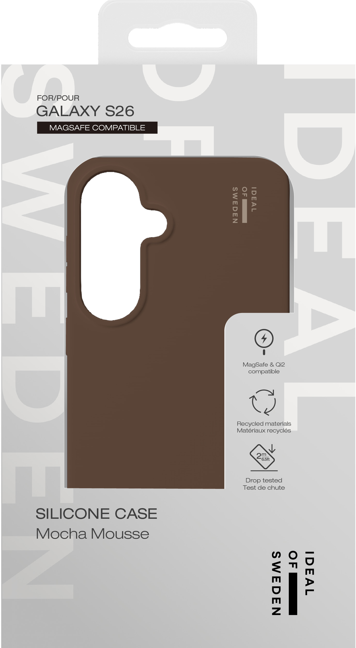 iDeal of Sweden Silicone Case MagSafe Galaxy S26 Mocha Mousse – image 5