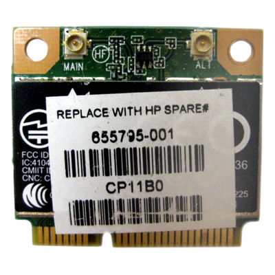 HP 655795-001 network card Internal WLAN 300 Mbit/s