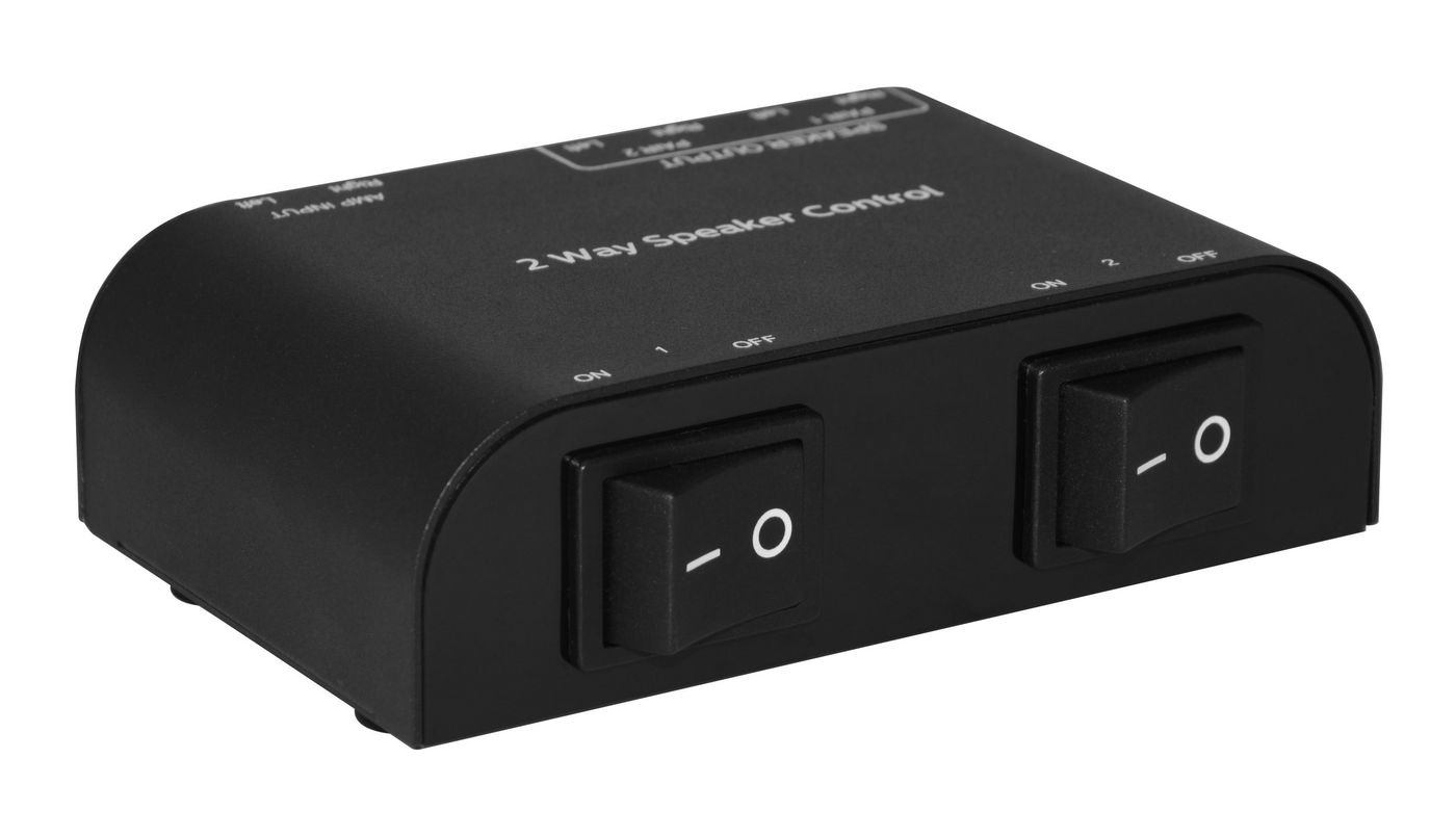 Microconnect MC-GEN-266 audio switch Black – image 1