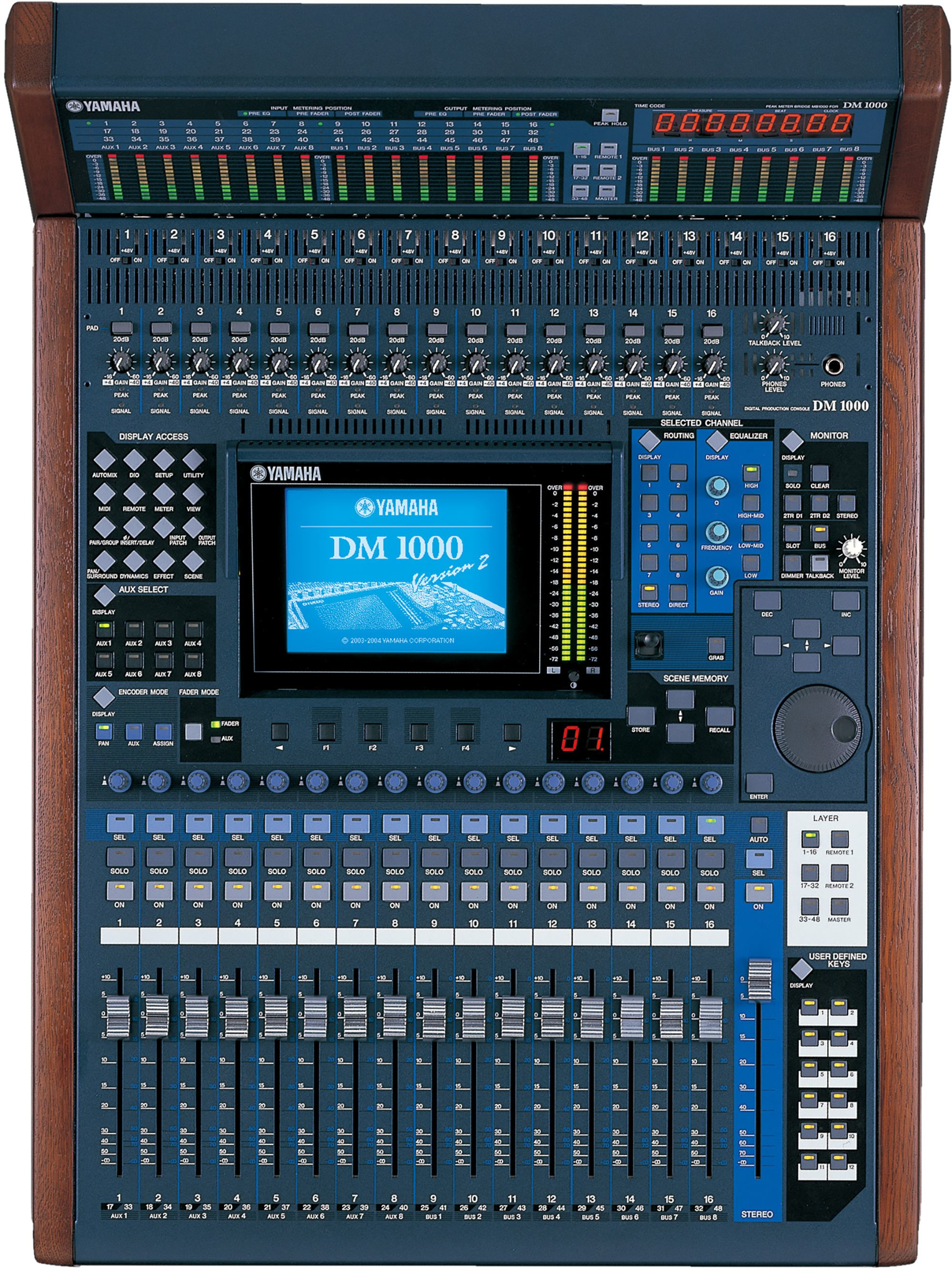 Yamaha DM1000VCM audio mixer 48 channels 20 – image 3