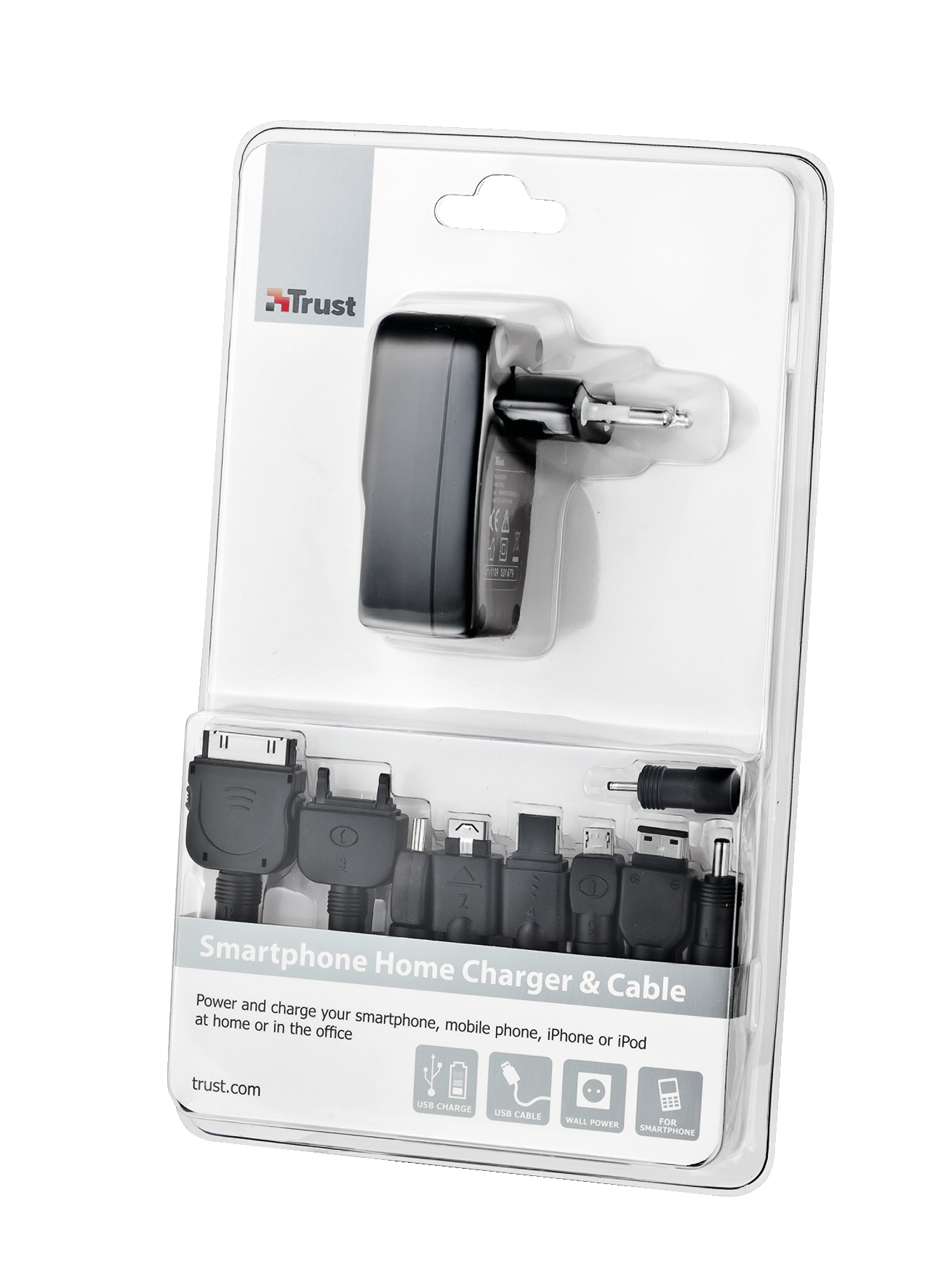 Trust 17943 mobile device charger Mobile phone, MP3, Tablet Black AC Indoor – image 2