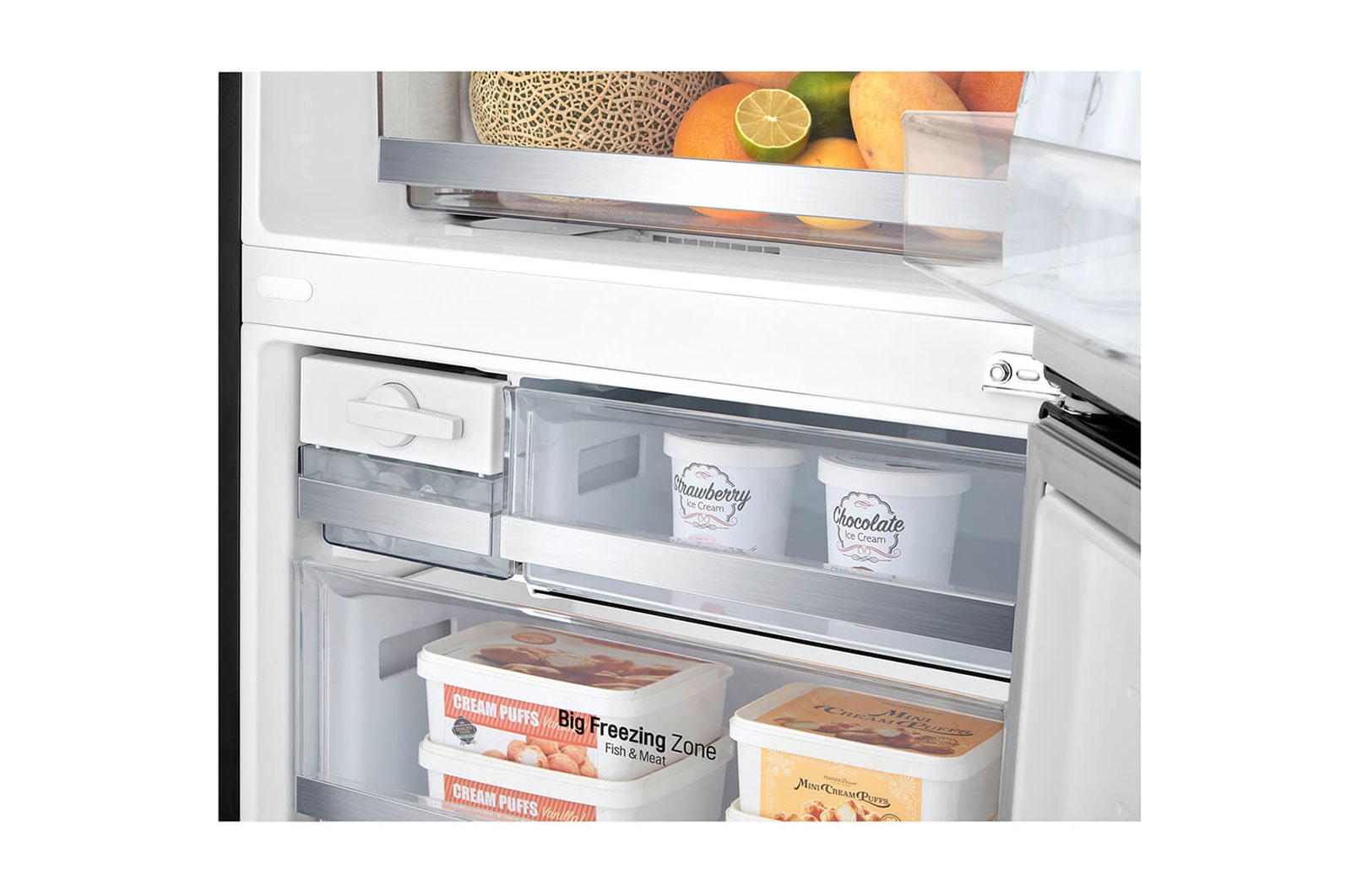 LG GBB569MCAZB fridge-freezer Freestanding – image 5