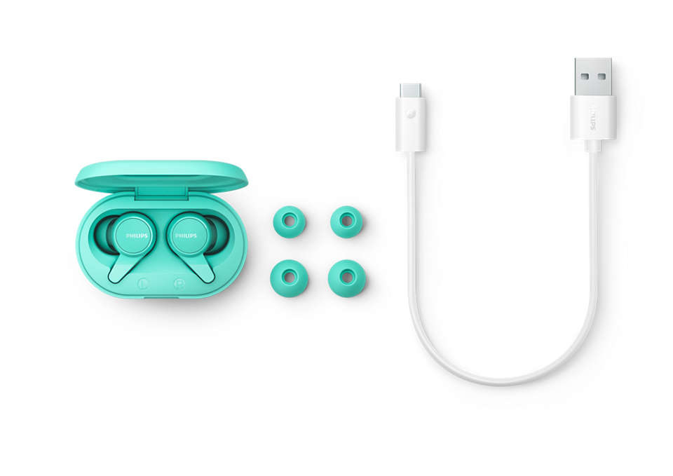 Philips 1000 series TAT1207BL/00 headphones/headset Wireless In-ear Bluetooth Blue – image 2