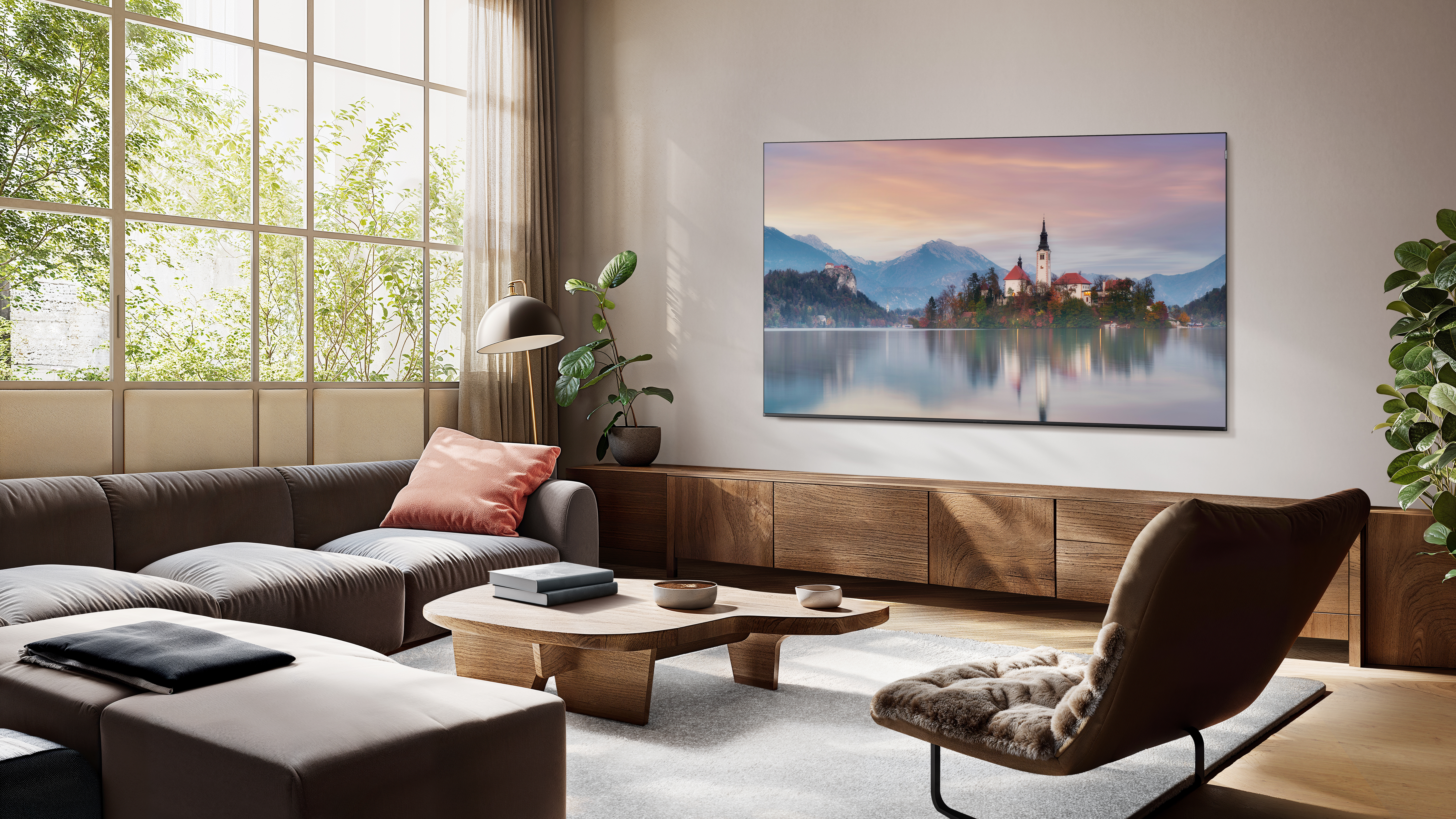 TV TCL 55QLED810K 4K QLED 144Hz avec Google TV et système sonore Onkyo 2.1 — photo 2